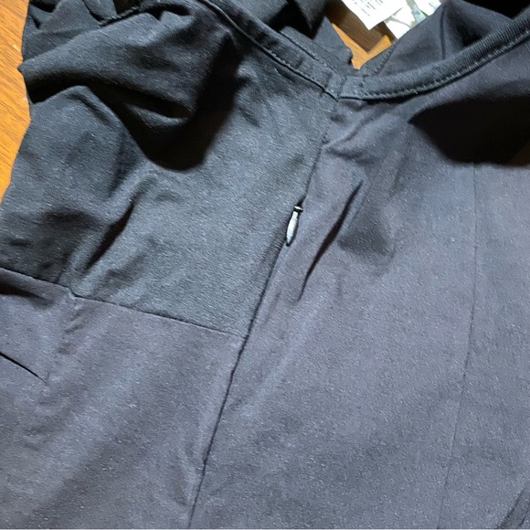 NWT Dolcezza Stretch Sleeveless Black Midi Dress Size Large - Picture 11 of 11